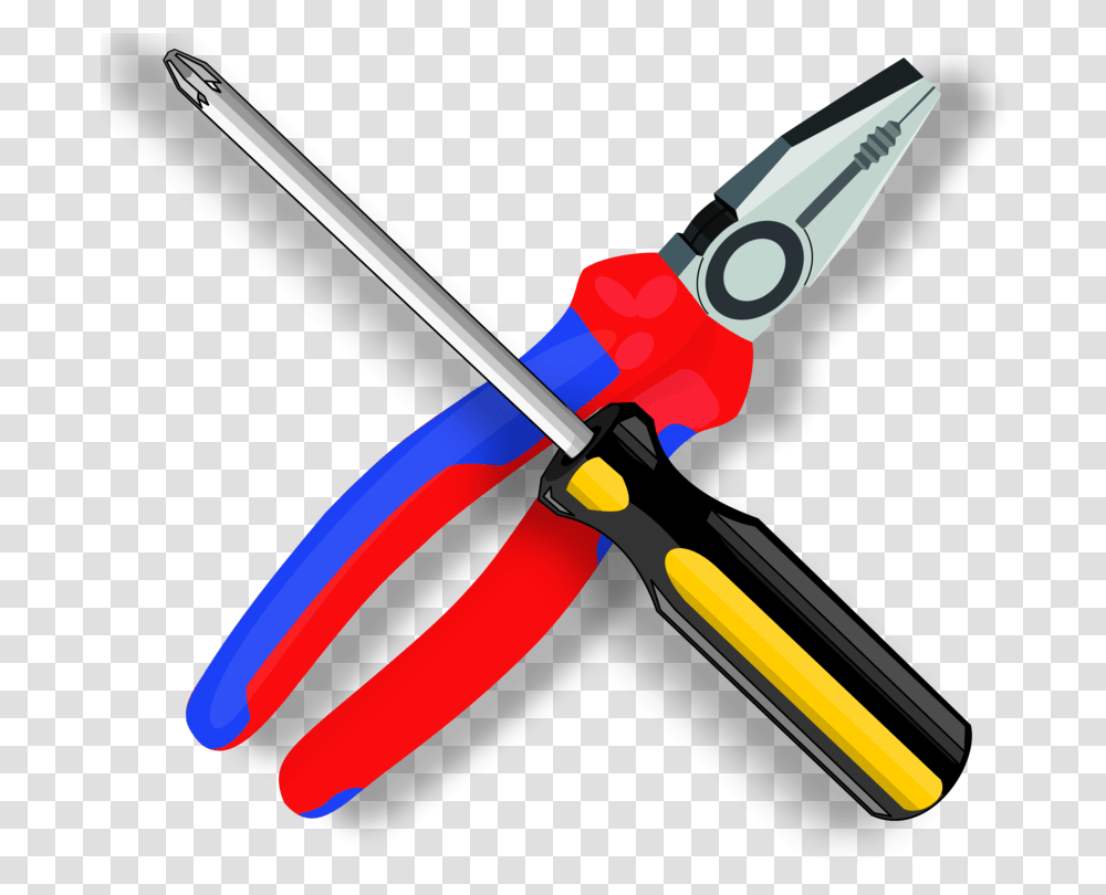 Hand Tool Household Hardware Diy Store Tool Boxes, Pliers, Arrow Transparent Png