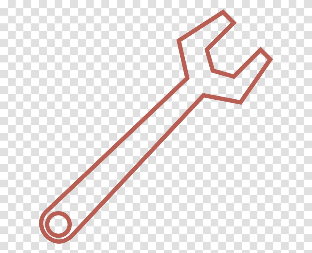 Hand Tool Spanners Adjustable Spanner Monkey Wrench Free, Cross Transparent Png