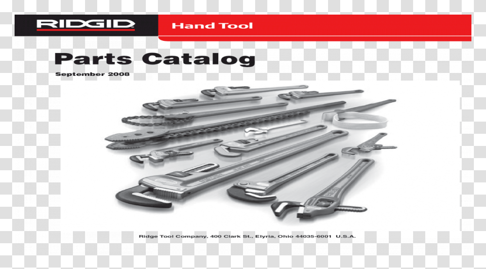 Hand Tools Catalogue Pdf, Wrench Transparent Png