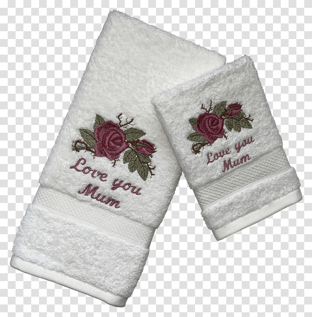 Hand Towel Face Washer Set Love Your Mum Hf102 - Zest And Style Unique Style For Rollator Walkers, Bath Towel, Rug Transparent Png