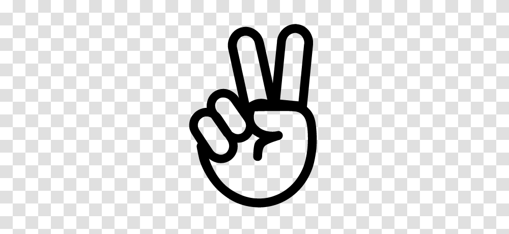 Hand Two Finger Winner Sign Icon Free Download Vector, Rug, Silhouette, Electronics Transparent Png