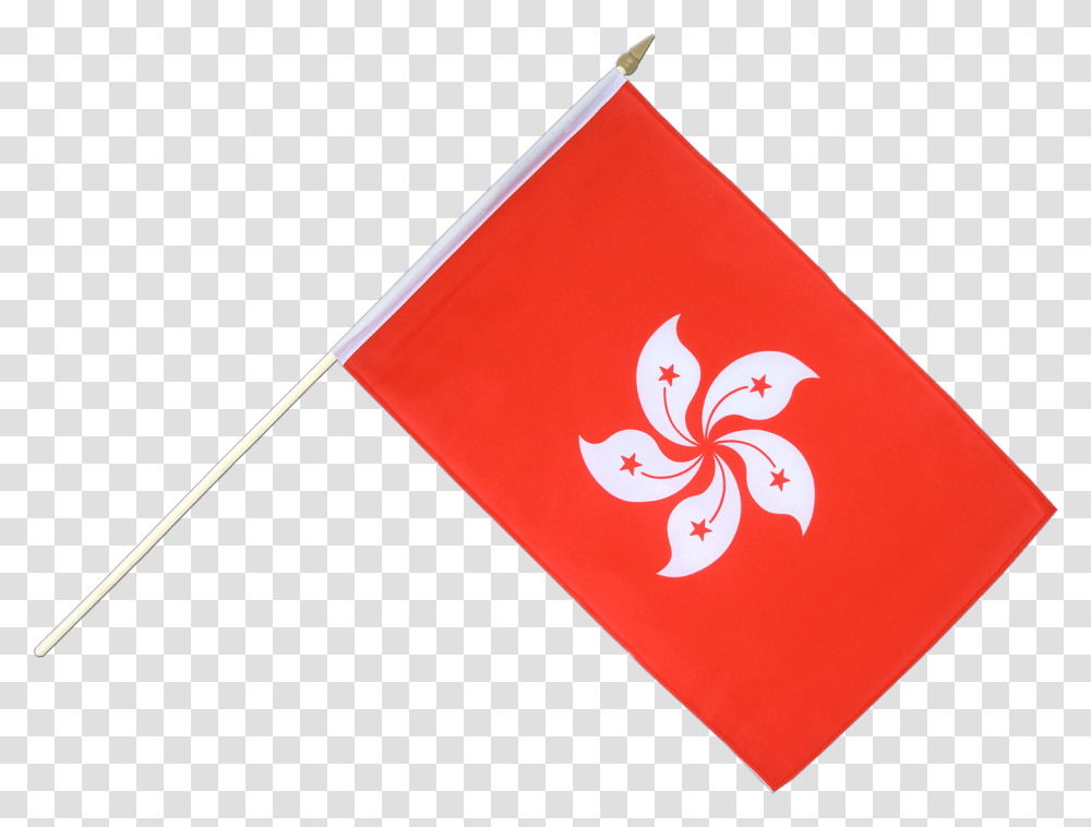 Hand Waving Flag Hong Kong Japan Flag, Apparel, Bird Transparent Png