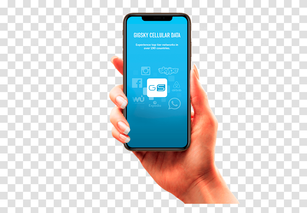 Hand With App 1 Hand Iphone Xs, Mobile Phone, Electronics, Cell Phone, Person Transparent Png
