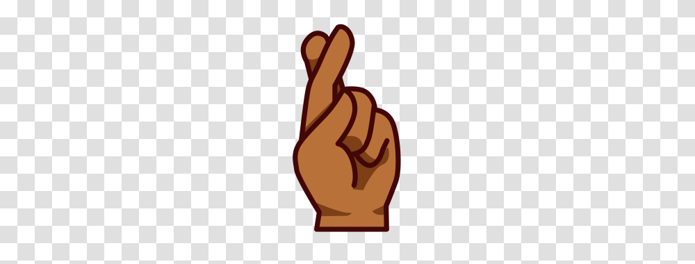 Hand With Index And Middle Finger Crossed, Fist Transparent Png