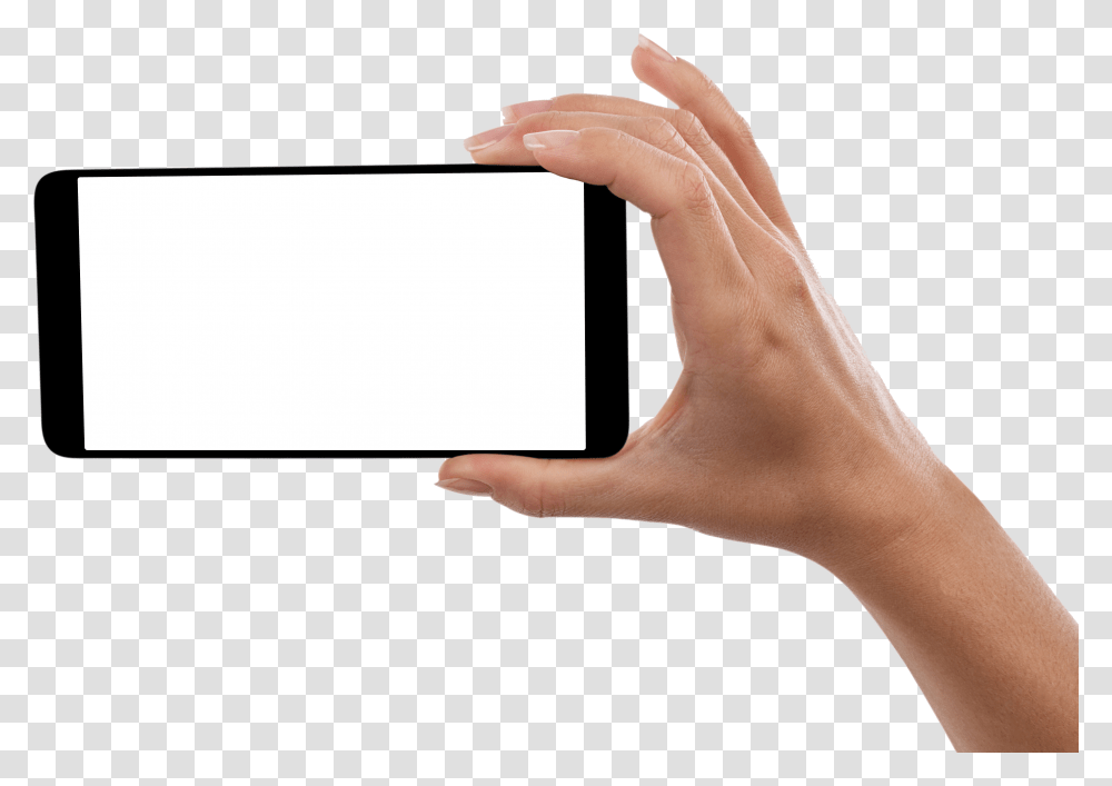 Hand With Phone Hand With Phone, Person, Human, Text, Document Transparent Png