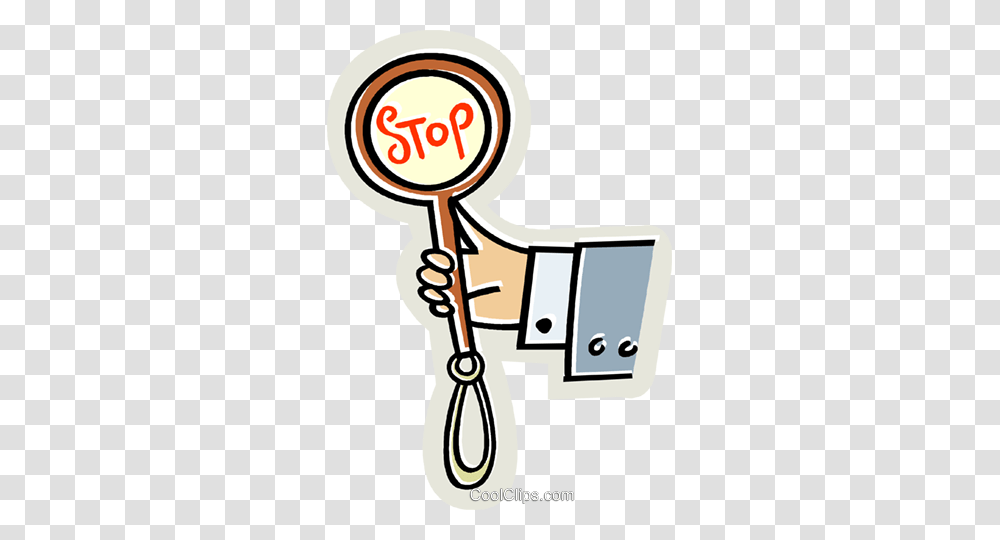 Hand With Stop Sign Royalty Free Vector Clip Art Illustration, Gas Pump, Machine Transparent Png