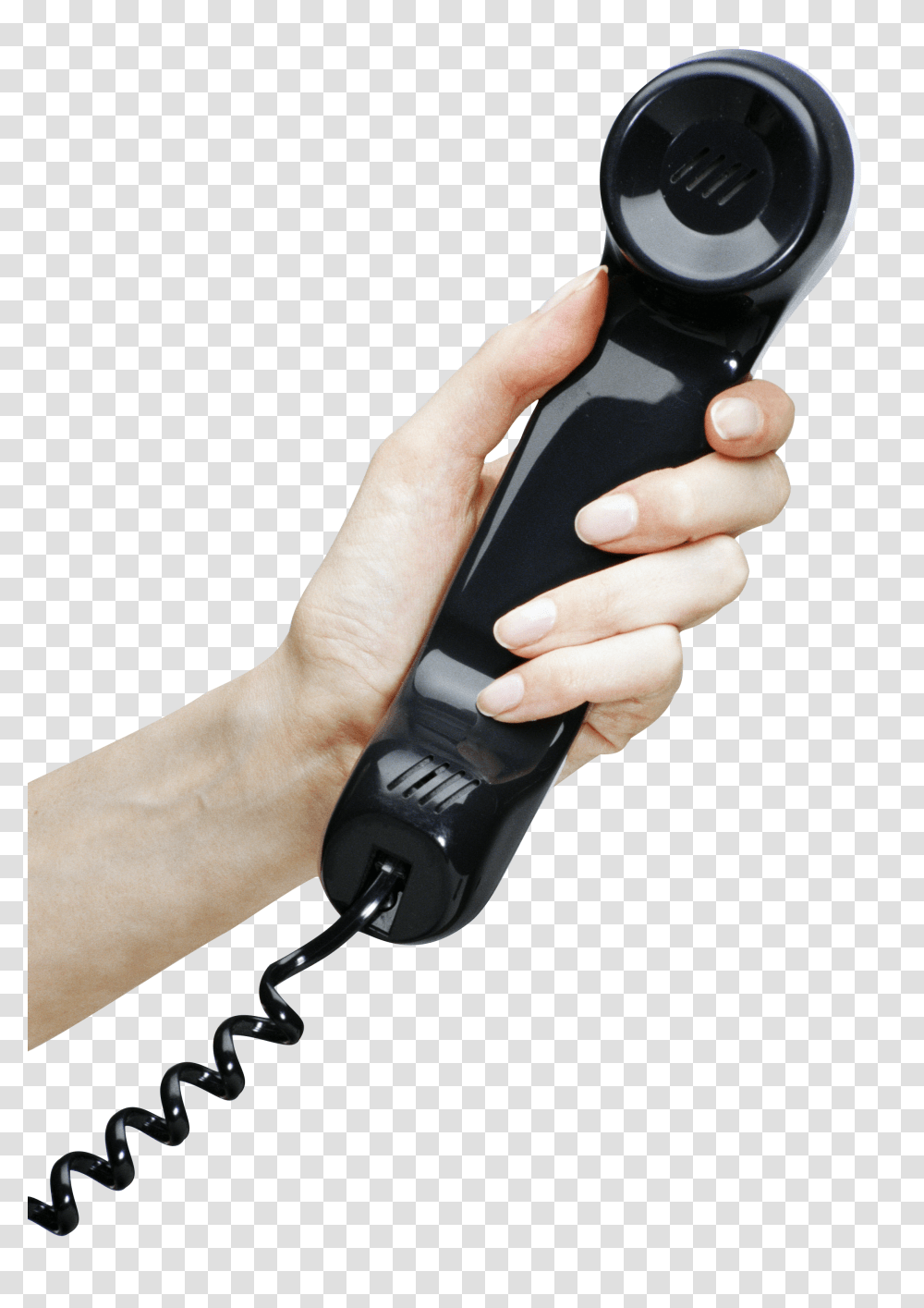 Hand With Telephone Clipart Transparent Png