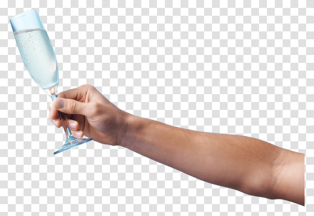 Hand With Wine Glass, Person, Arm, Wrist Transparent Png