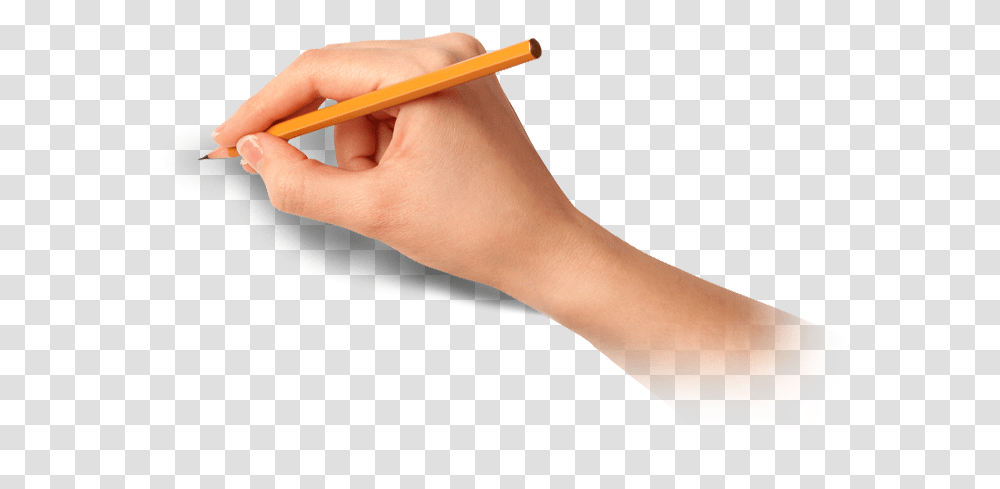 Hand Writing With Pen, Person, Human, Pencil Transparent Png