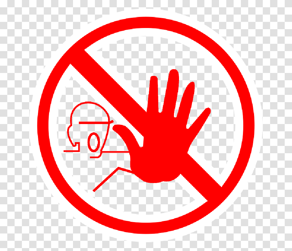 Hand Yield Forbidden Halt Clip Art Stop Sign Hand, Dynamite, Bomb, Weapon Transparent Png