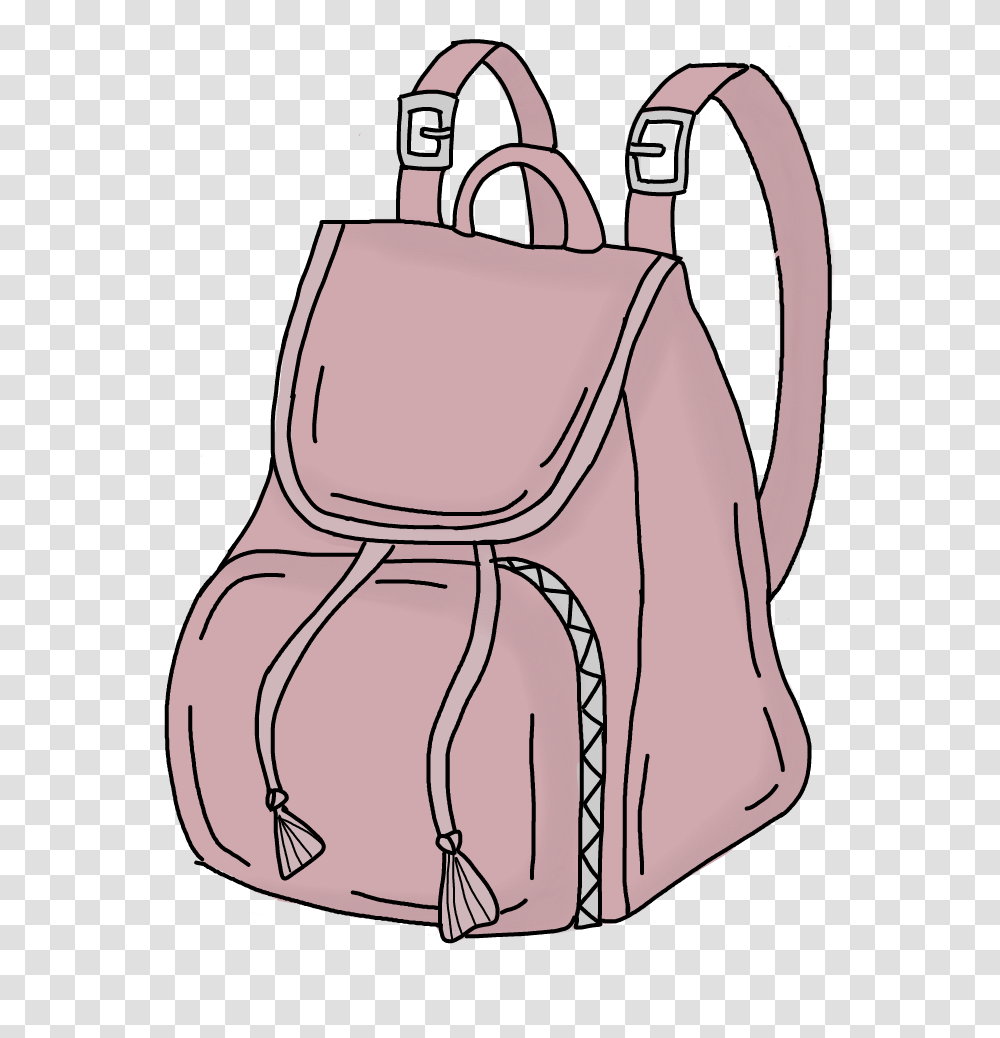 Handbag Backpack Free Clipart Hd School Tumblr, Accessories, Accessory, Purse, Shopping Bag Transparent Png