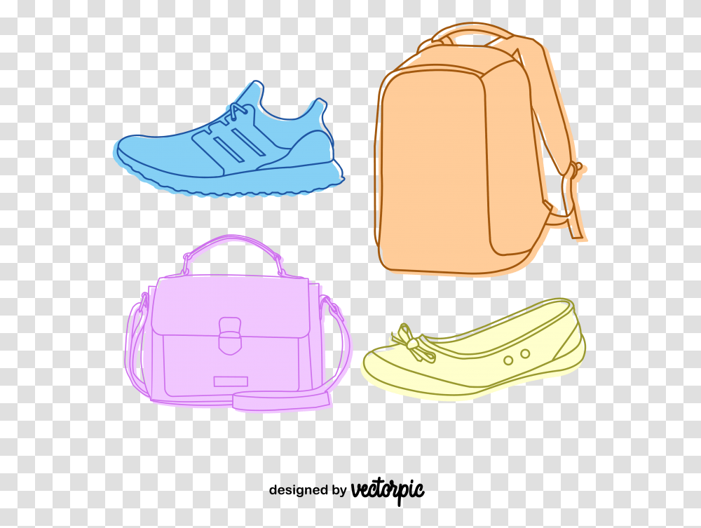 Handbag, Apparel, Shoe, Footwear Transparent Png