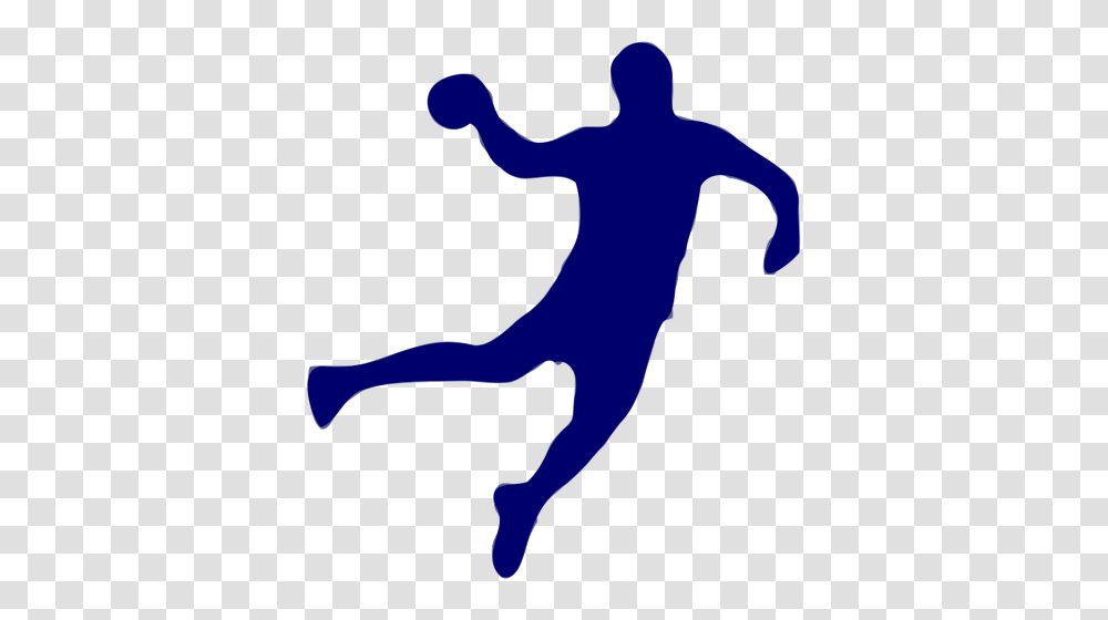 Handball Silhouette, Person, Logo, Outdoors Transparent Png