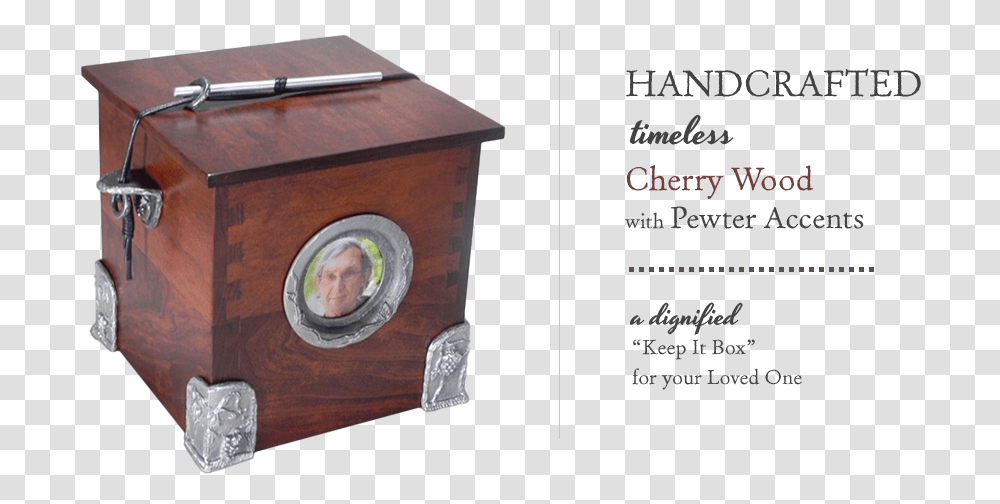 Handcrafted Timeless Cherry Wood Memorial Urns Table, Electronics, Box, Speaker, Person Transparent Png