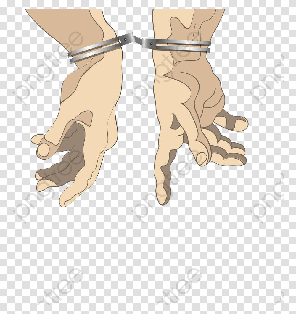 Handcuff Clipart Captured Handcuffs, Hook, Claw Transparent Png
