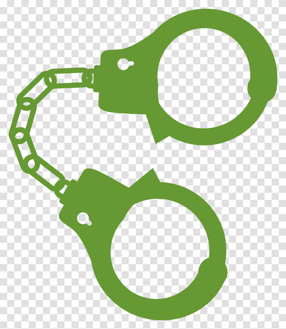 Handcuff Icon Background Handcuffed Clipart, Shears, Scissors, Blade, Weapon Transparent Png