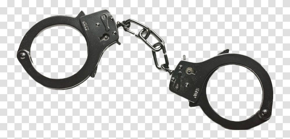 Handcuffs Background Image Handcuffs, Scissors, Blade, Weapon, Sunglasses Transparent Png