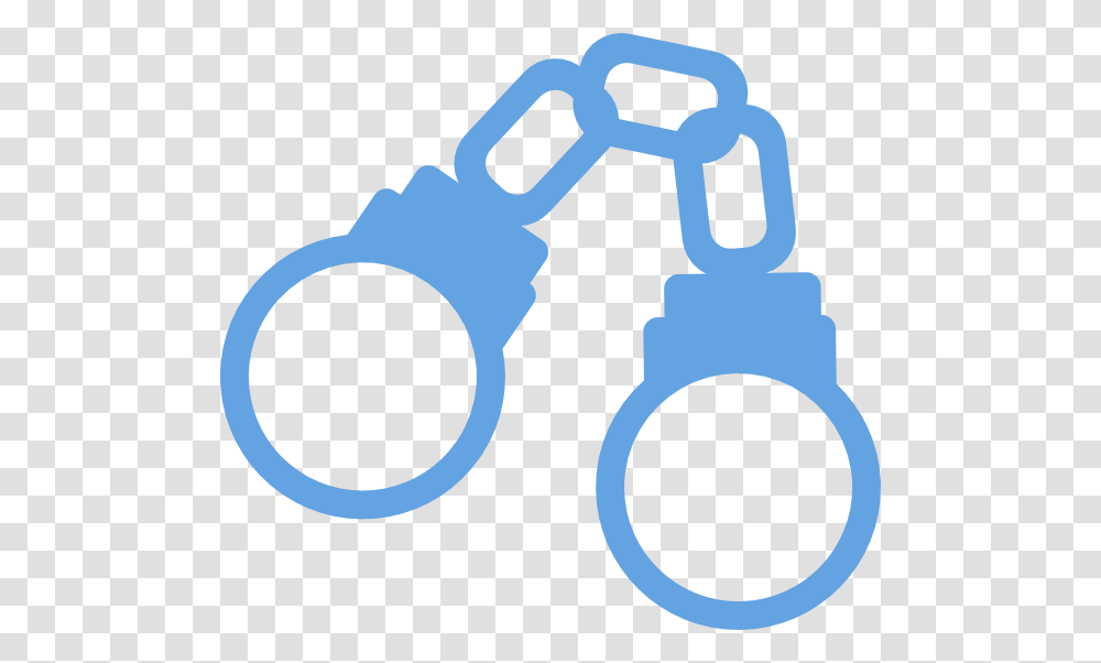 Handcuffs Cartoon, Lighting, Magnifying, Whistle, Adapter Transparent Png