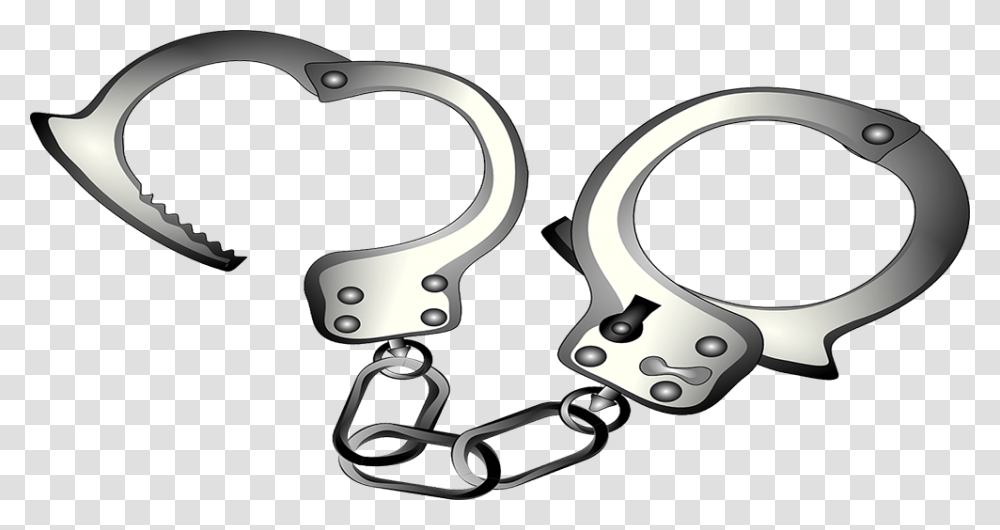 Handcuffs Clipart Handcuffs Clipart, Lock, Hook, Vise, Tool Transparent Png