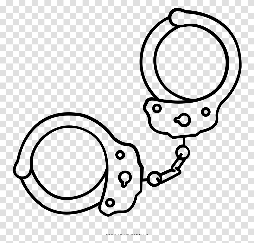 Handcuffs Coloring, Gray, World Of Warcraft Transparent Png