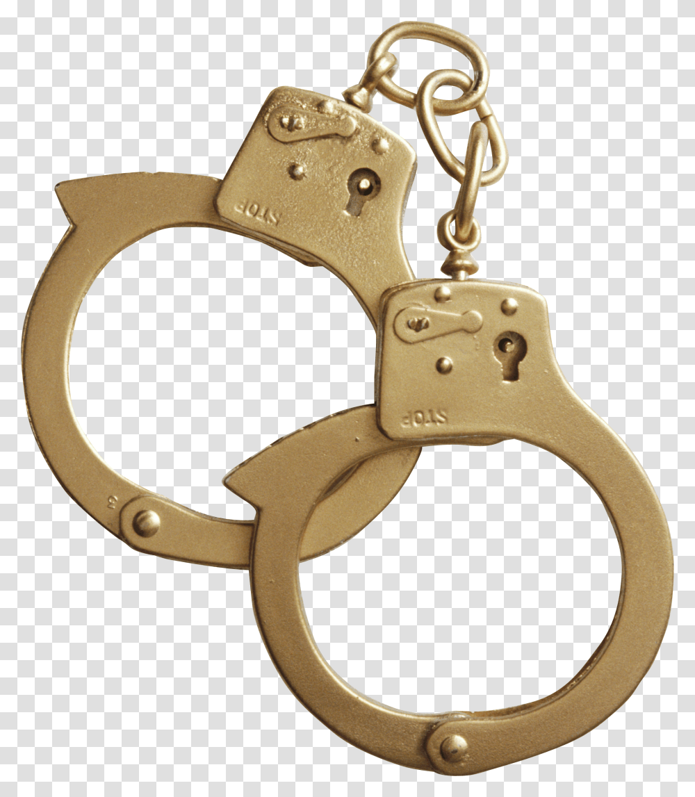 Handcuffs Golden Handcuffs, Accessories, Accessory, Jewelry, Belt Transparent Png