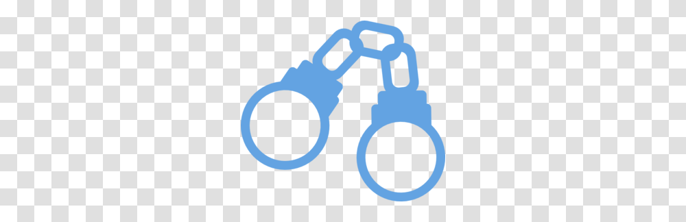 Handcuffs Light Blue Cartoon Closed Clip Art, Tool, Clamp, Adapter, Weapon Transparent Png