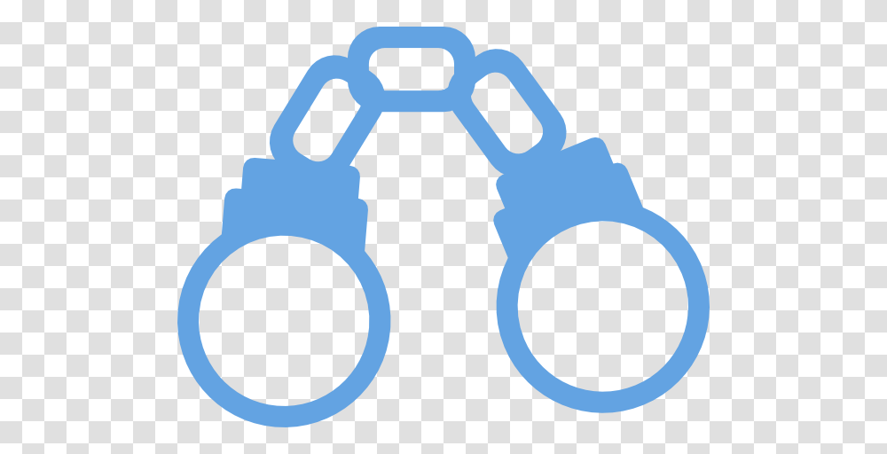 Handcuffs Light Blue Cartoon Closed Clip Art, Tool, Magnifying, Clamp, Bracket Transparent Png