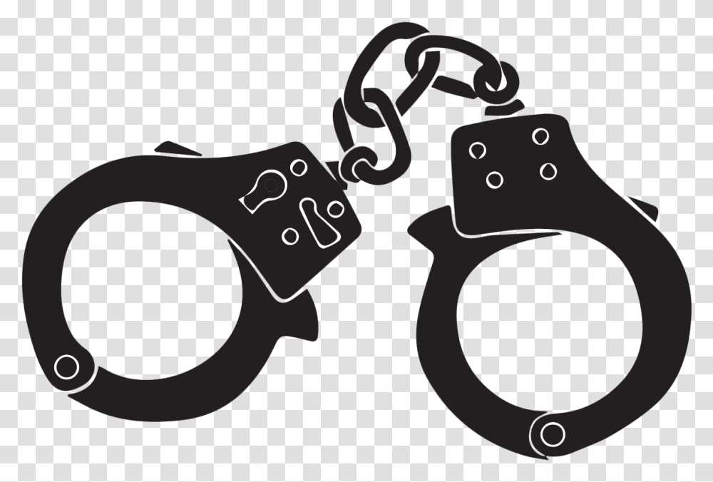 Handcuffs Police Officer Clip Art Handcuffs Clipart, Whistle Transparent Png