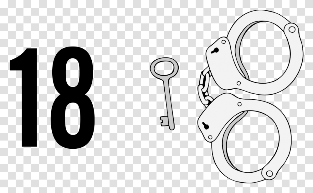 Handcuffs Vector Circle, Scissors, Goggles, Accessories, Accessory Transparent Png