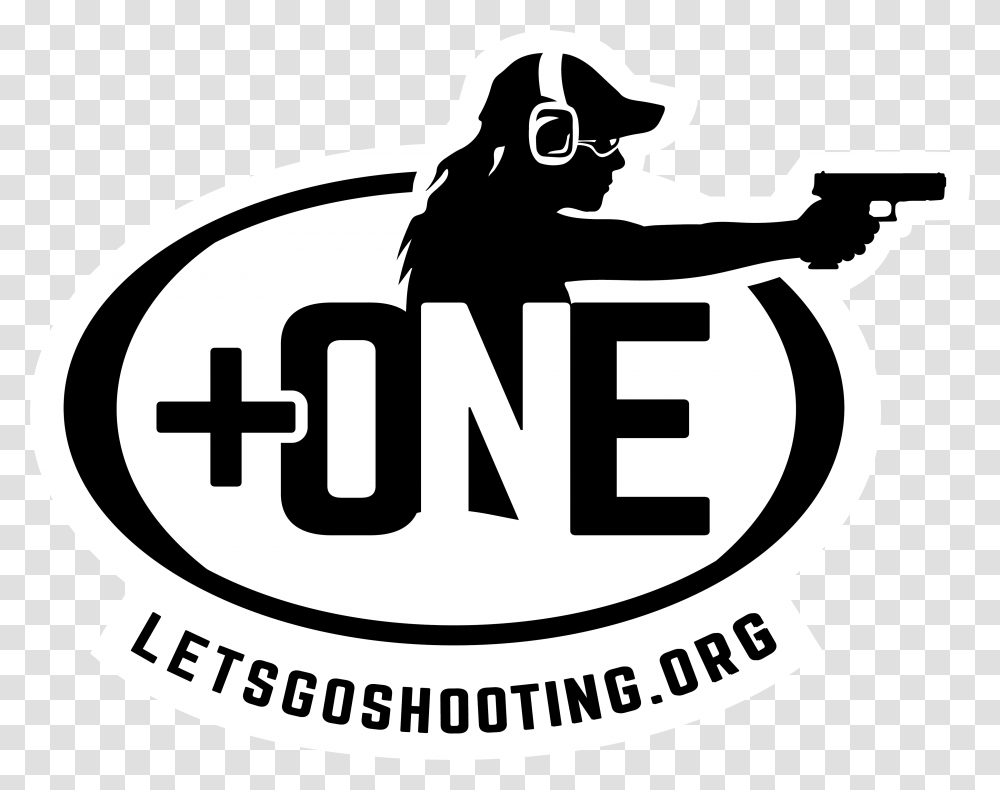 Handgun Female Shoot Rifle, Stencil, Ninja Transparent Png