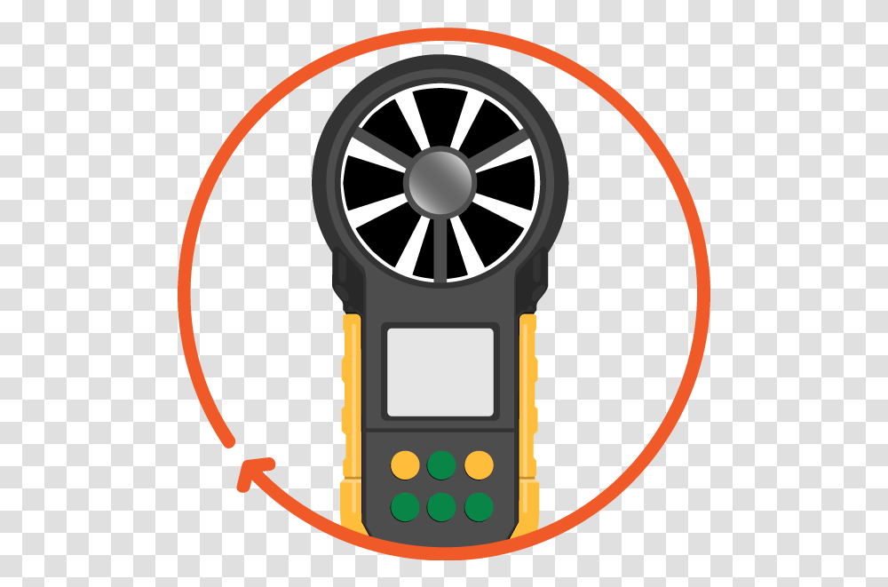 Handheld Windmeter And Anemometers Portable, Gas Pump, Machine, Hand-Held Computer, Electronics Transparent Png