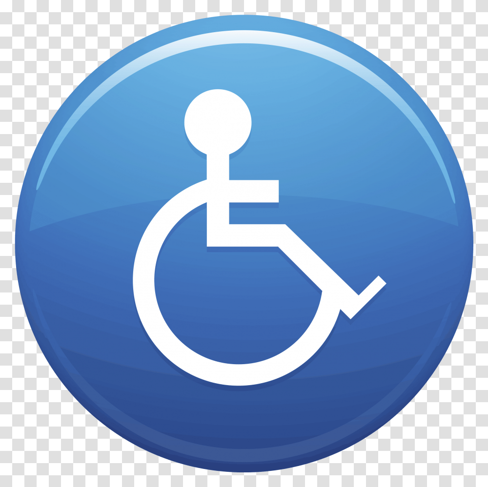 Handicap Bluecirclezk7tl8idl - Hometown Remodeling Circle, Symbol, Sign, Road Sign Transparent Png