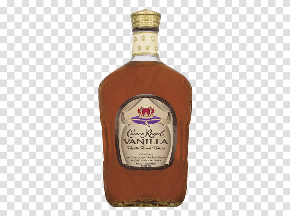 Handle Of Crown Vanilla, Liquor, Alcohol, Beverage, Drink Transparent Png
