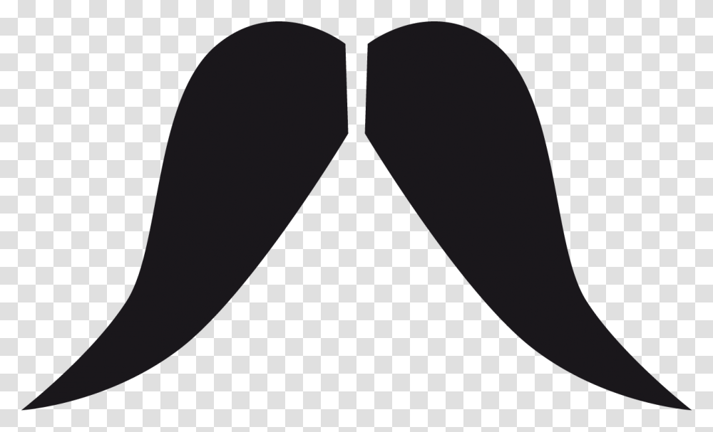 Handlebar Mustache For Kids Long Mustache Clipart, Silhouette, Baseball Cap, Heel, Stencil Transparent Png