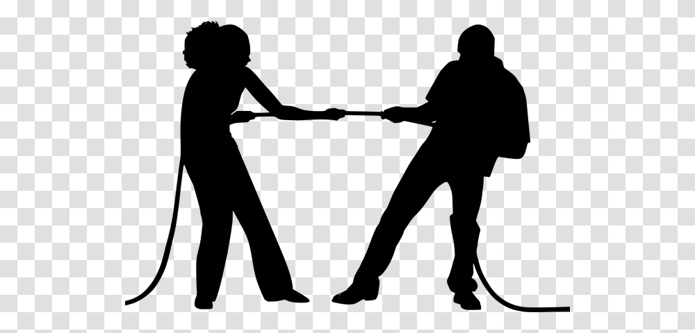 Handling A Bad Patch In A Relationship, Silhouette, Person, Duel, Leisure Activities Transparent Png