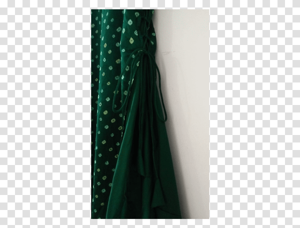 Handmade Bandhani Tiered Swing Dress Polka Dot, Apparel, Cloak, Fashion Transparent Png