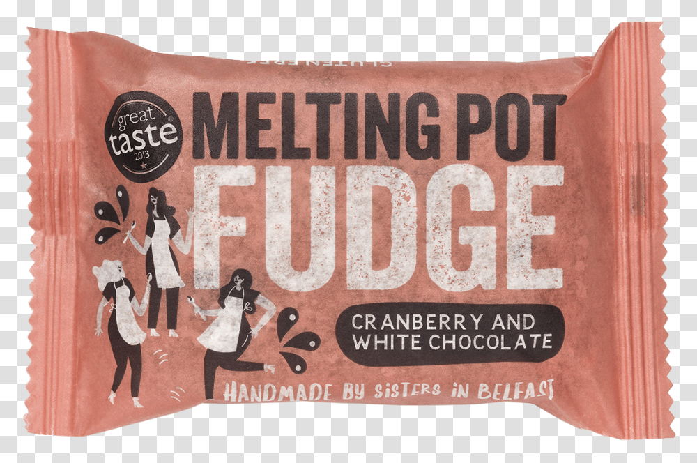 Handmade Cranberry Amp White Chocolate Fudge Banner, Advertisement, Person, Poster Transparent Png