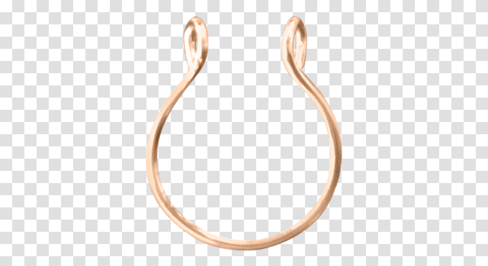 Handmade Fake Septum Ring In 9ct Rose Gold Simply Alice Solid, Accessories, Accessory, Clothing, Apparel Transparent Png