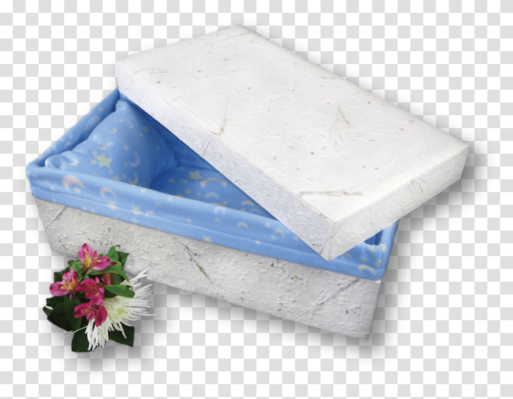 Handmade Paper Casket Coffin, Box, Plant, Flower, Blossom Transparent Png