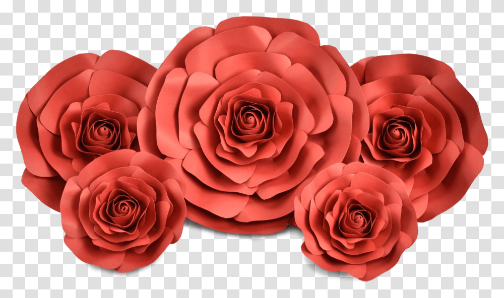 Handmade Small Paper Rose Floribunda, Flower, Plant, Blossom, Dahlia Transparent Png