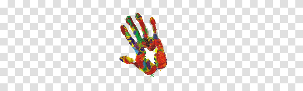 Handprint Colorful Holi, Animal, Apparel, Toy Transparent Png