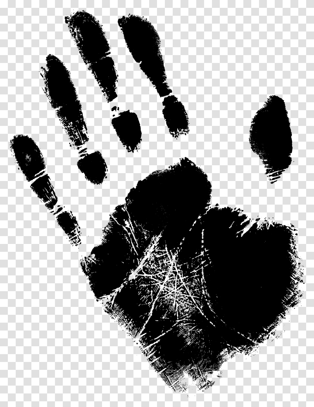 Handprint Free Download, Gray, World Of Warcraft Transparent Png