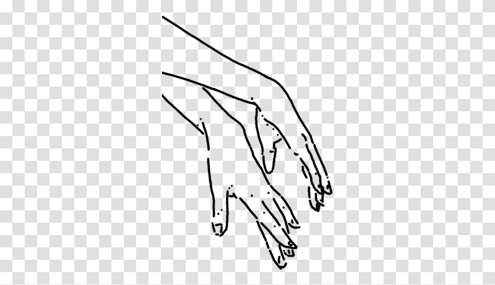 Hands 03 Sketch, Gray, World Of Warcraft Transparent Png