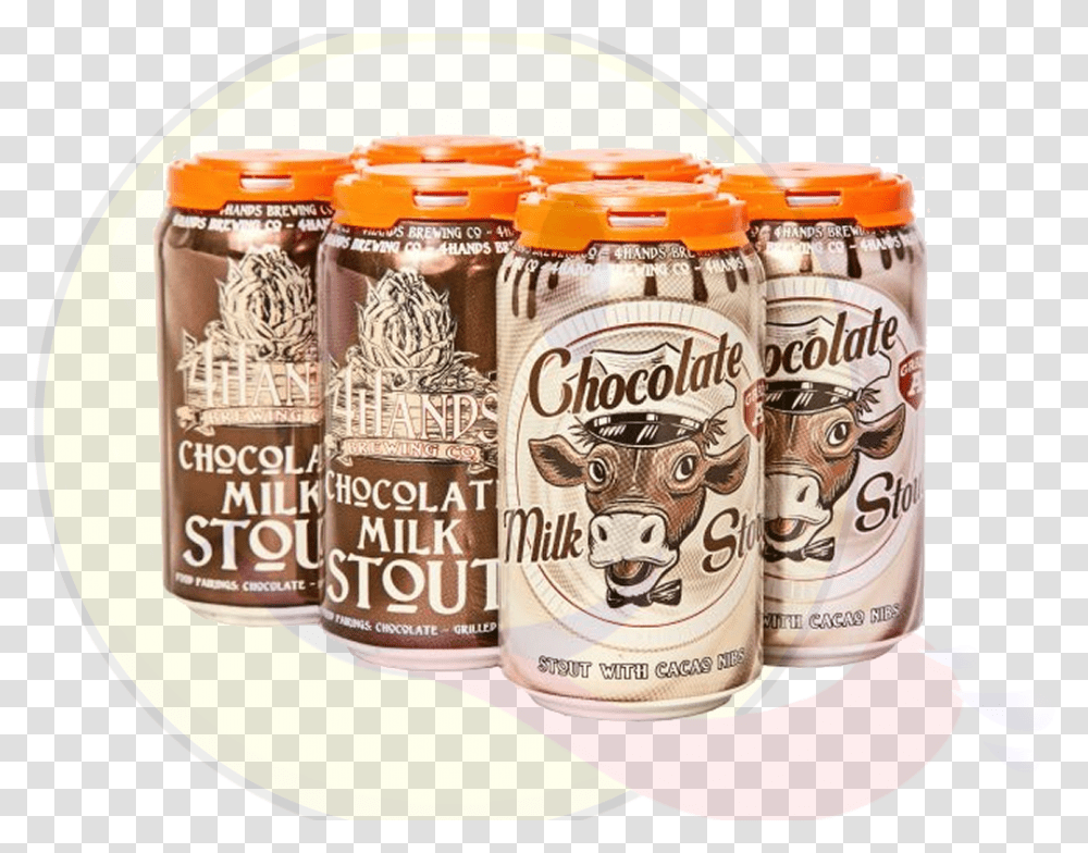 Hands Chocolate Milk Stout Chocolate Milk Stout 4 Hands Brewing Co., Label, Beer, Alcohol Transparent Png