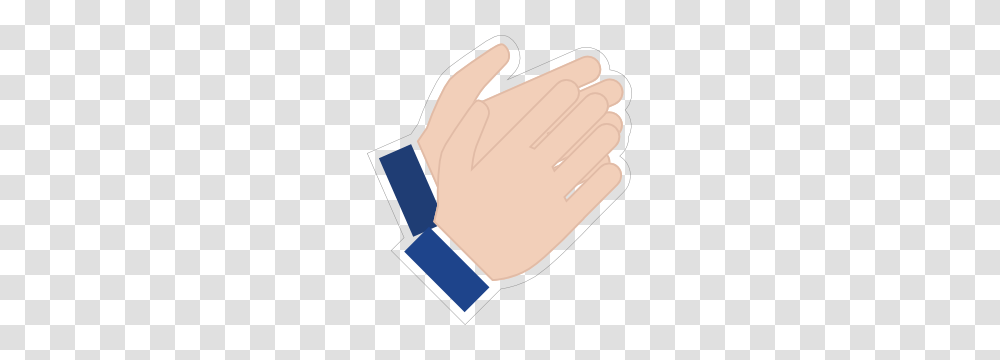 Hands Clapping Emoji Sticker, Diaper, Wrist, Handshake Transparent Png