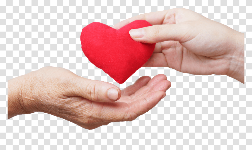 Hands Giving Heart Giving Hands With Heart Transparent Png
