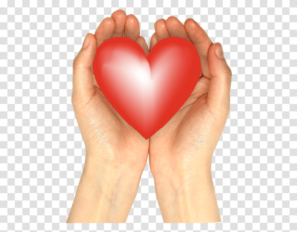 Hands Heart Hand Red Feelings Love Broken Heart Hand With Heart, Person, Human, Finger, Pillow Transparent Png