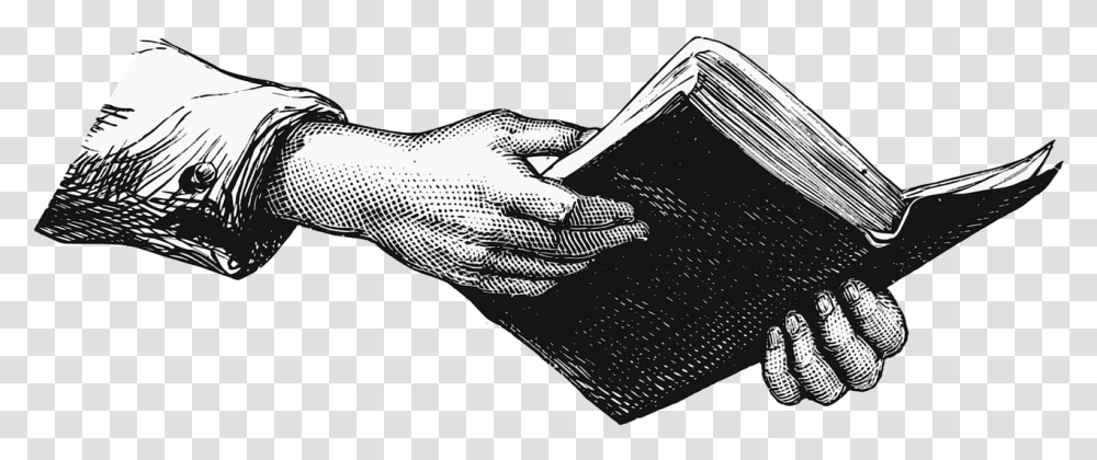 Hands Holding A Book, Fish, Animal Transparent Png