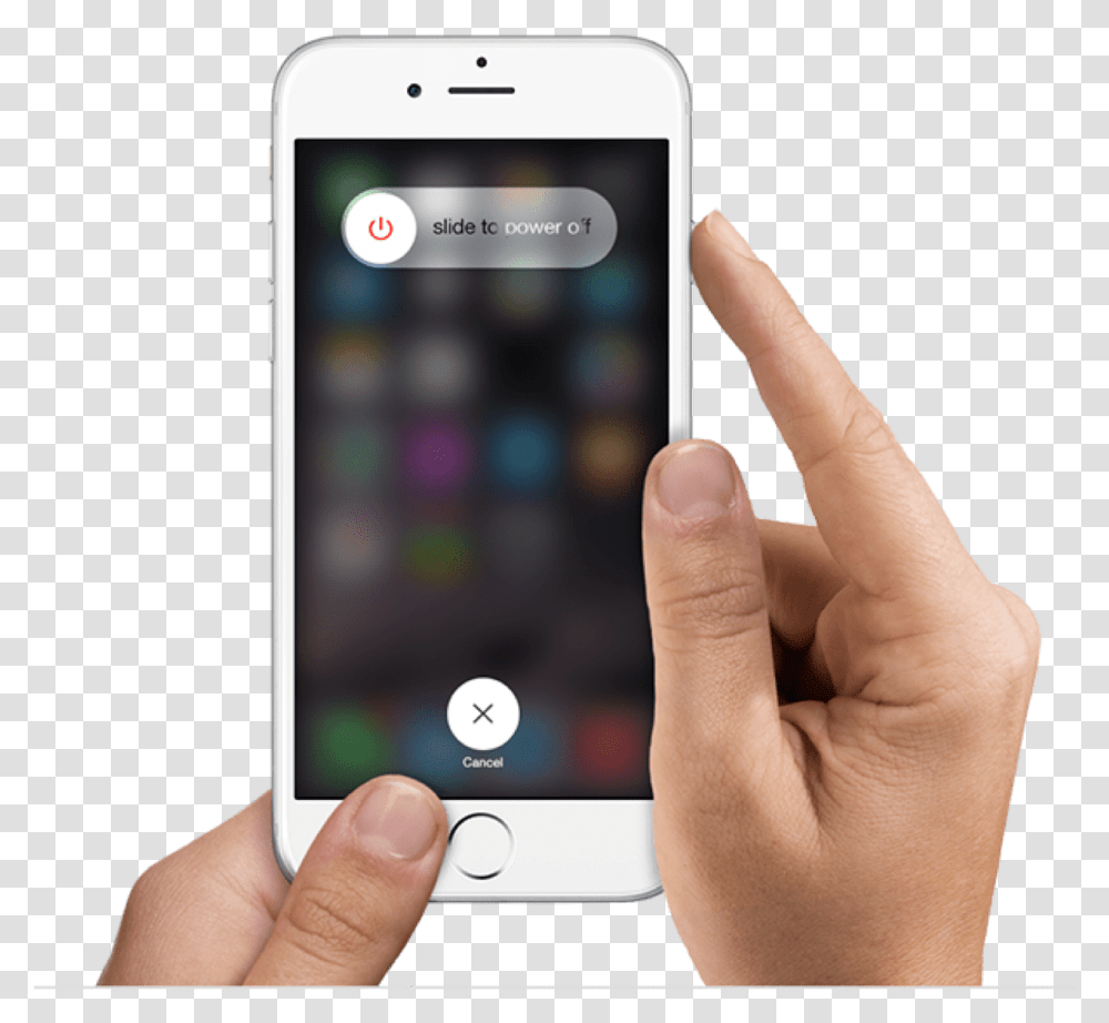 Hands Holding An Iphone Iphone Turn Off Button, Mobile Phone, Electronics, Cell Phone, Person Transparent Png