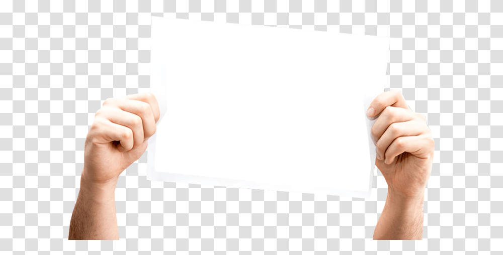 Hands Holding Sign For Free Download On Mbtskoudsalg Learn English With Us, White Board, Person, Human Transparent Png